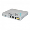 Коммутатор Cisco Catalyst 2960C Layer2, 8 портов 10/100Base-T, 2 комбинированных порта 10/100/1000Base-T/SFP Lan Base