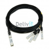 Кабель оконечной разводки Cisco QSFP-4X10G-AC7M= 40GBASE-CR4 QSFP+ to 4 10GBASE-CU SFP+, 7м, активный