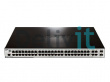 Коммутатор D-Link DES-3200-52P/C1A 48-Port 10/100Mbps PoE, 2 Combo 1000BASE-T/SFP, 2 port 10/100/1000BASE-T L2 Management Switch
