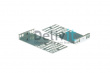 Крепление Cisco RECESSED 1RU RACK MOUNT FOR 3550, 3560, and 3750