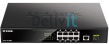 Коммутатор D-Link DGS-1010MP 8-PoE неуправляемый 10-ports