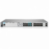 Коммутатор Aruba 3800 24SFP 2SFP+ Switch, 24 SFP 100/1000 Mbps ports, min 0 \ max 24 SFP Transceivers, 2 fixed 1000/10000 SFP+ ports, min 0 \ max 2 SFP+ Transceivers, 1 open stacking module slot, 1 X311 400WPower Supply included, 1 Aruba 3800 Switch Fan T