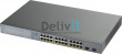 Коммутатор ZYXEL PoE+ для IP-видеокамер GS1300-26HP, 24xGE PoE+, 2xSFP, бюджет PoE 250 Вт, дальность передачи питания до 250 м