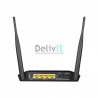 Маршрутизатор беспроводной D-Link DSL-2750U/RA/U3A ADSL черный