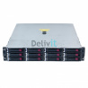 Дисковая полка HP D2600 LFF Disk Enclosure (2U; up to 12x 6G SAS/3G SATA drives, 2xI/O module, 2xfans and RPS, 2x0,5m miniSAS cables)