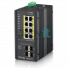 Коммутатор ZYXEL RGS200-12P 8-PoE управляемый 12-ports
