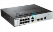 Коммутатор D-link 2 с 8 портами 10/100/1000Base-T и 2 комбо-портами 10/100/1000Base-T/SFP