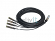 Трансивер HPE X240 QSFP+ 4x10G SFP+ 3m DAC C-Cable