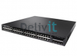 Коммутатор Cisco Catalyst C3650 Standalone with Optional Stacking 48 10/100/1000 Ethernet PoE+ and 4x1G Uplink ports, with 1025WAC power supply, 1 RU, IP Services feature set